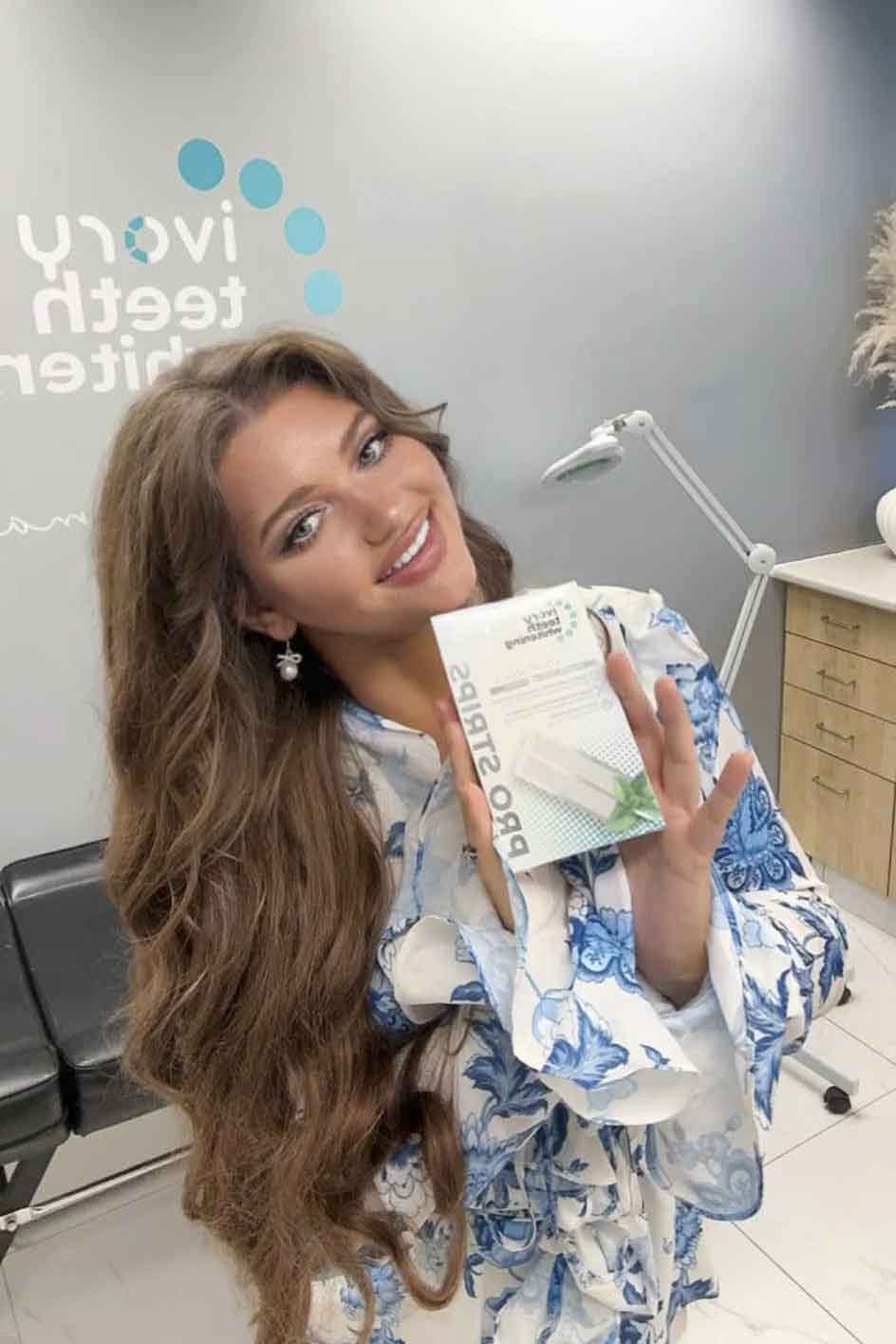 Ivory Teeth Whitening Pro Strips — Premium Dual-Action Whitening For Sensitive Teeth.