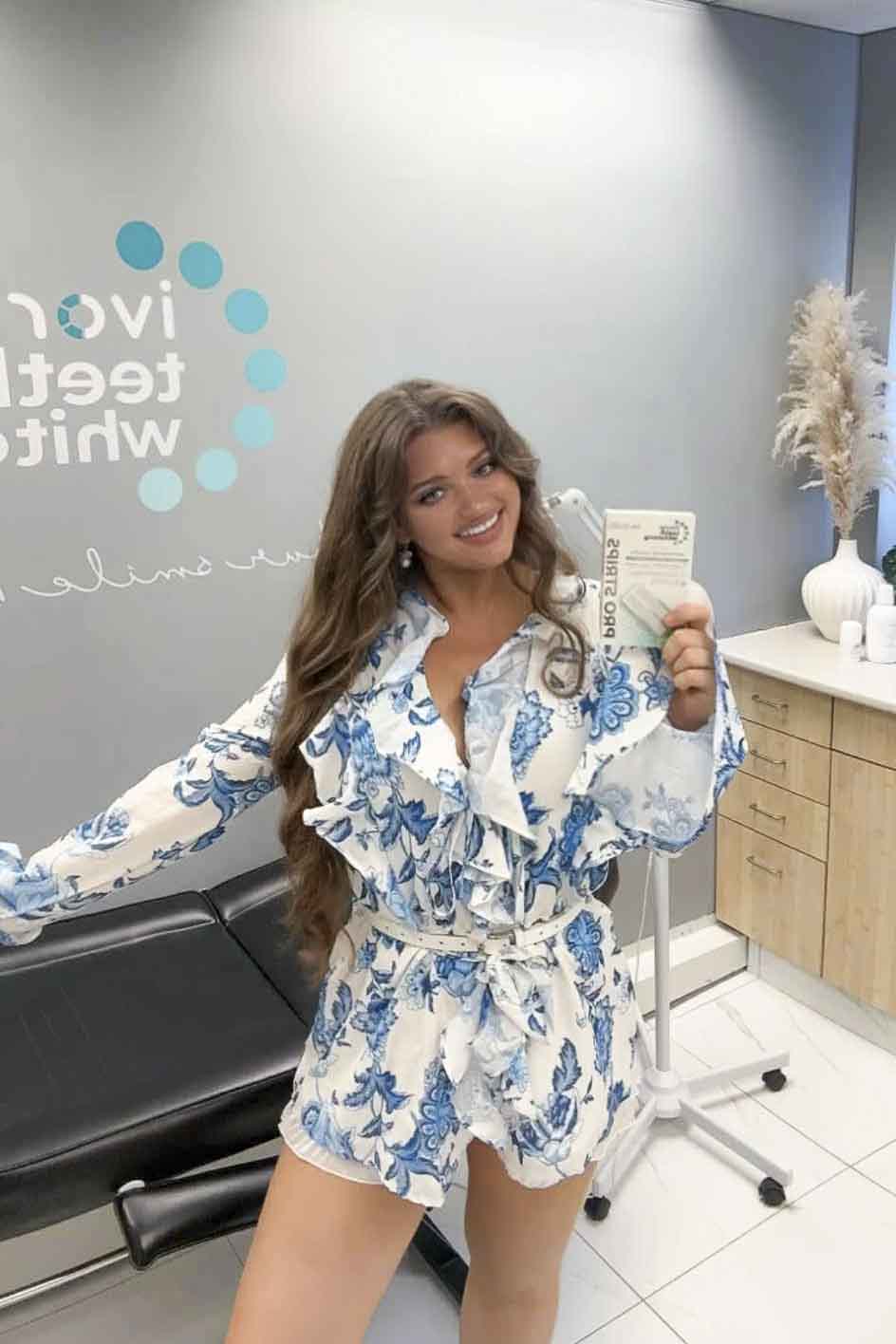 IVORY TEETH WHITENING PRO STRIPS