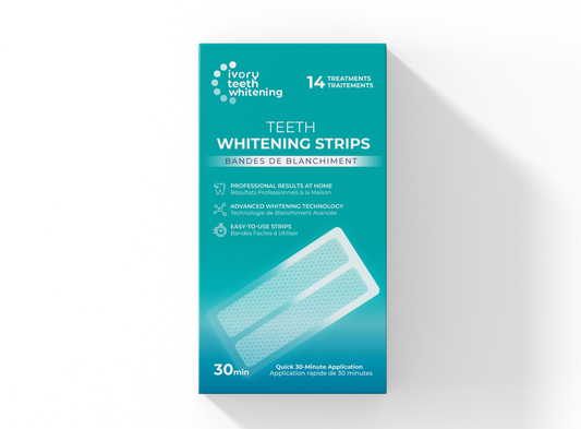 Ivory Teeth Whitening Strips – Achieve a Radiant Smile at Home