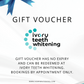 Ivory Teeth Whitening In-office treatment-Gift Card