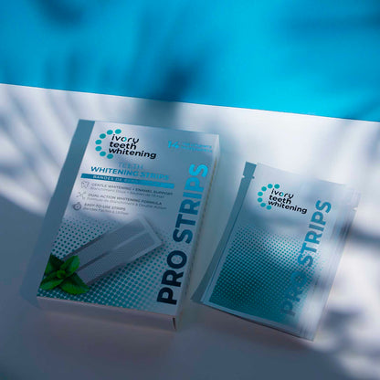 Ivory Teeth Whitening Pro Strips — Premium Dual-Action Whitening For Sensitive Teeth.